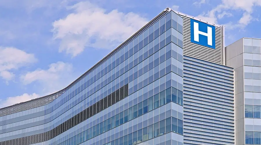 Hospital exterior